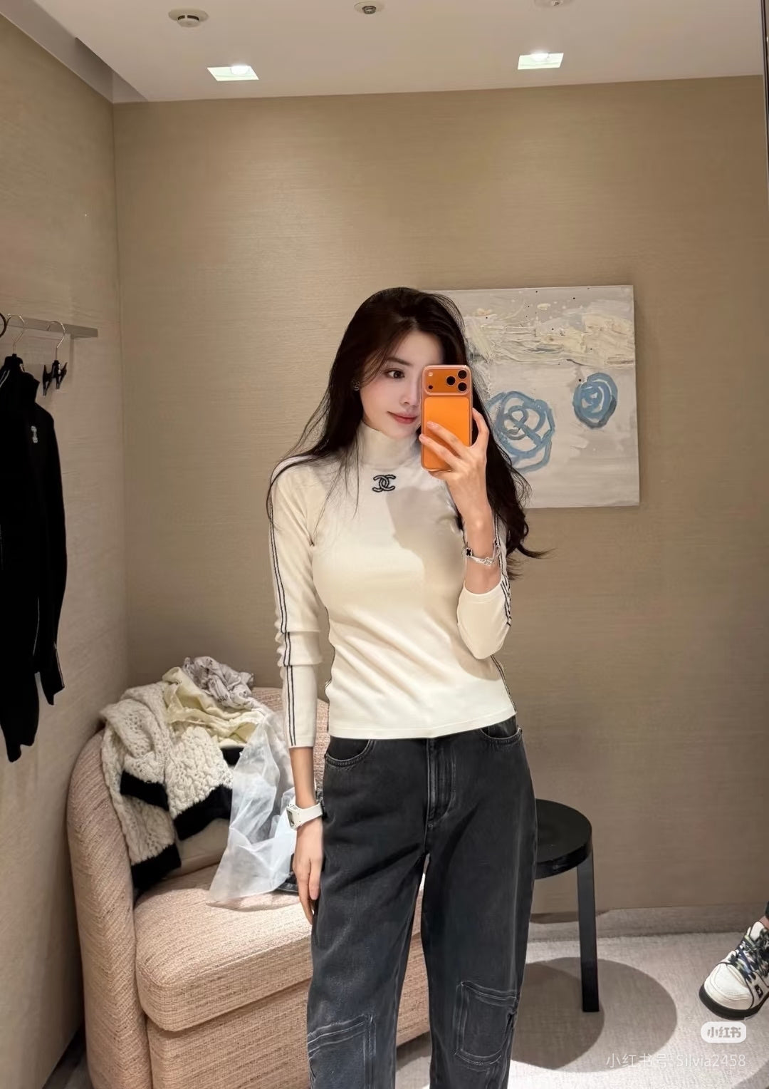 Cha**fw 25N ski series high-neck base layer