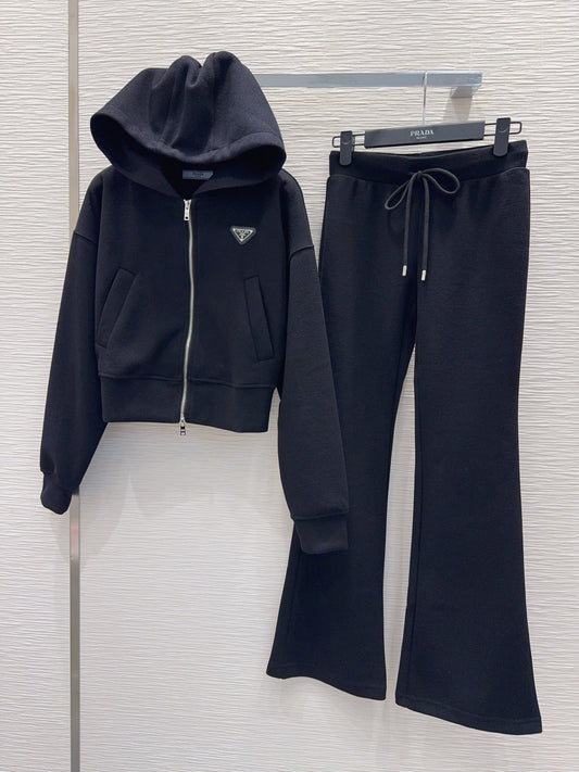 Pra**25fw new casual suit black