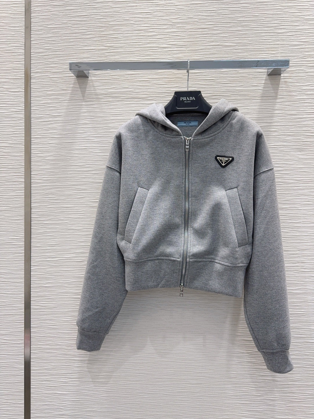 Pra**new casual suit in gray