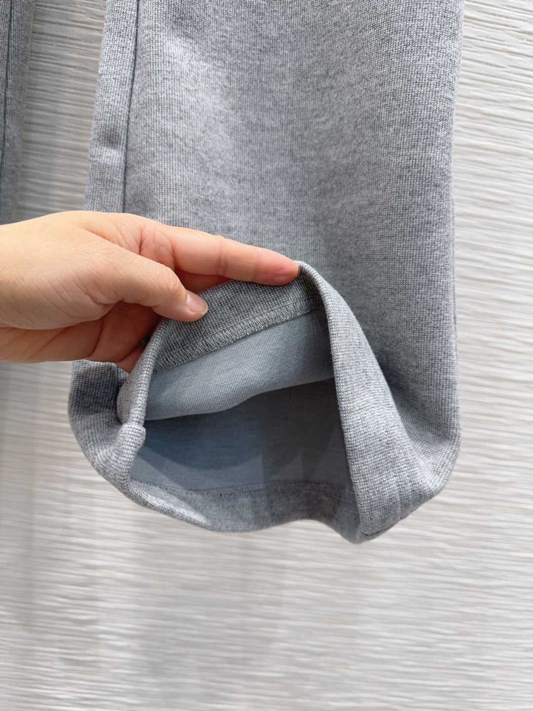 Pra**new casual suit in gray