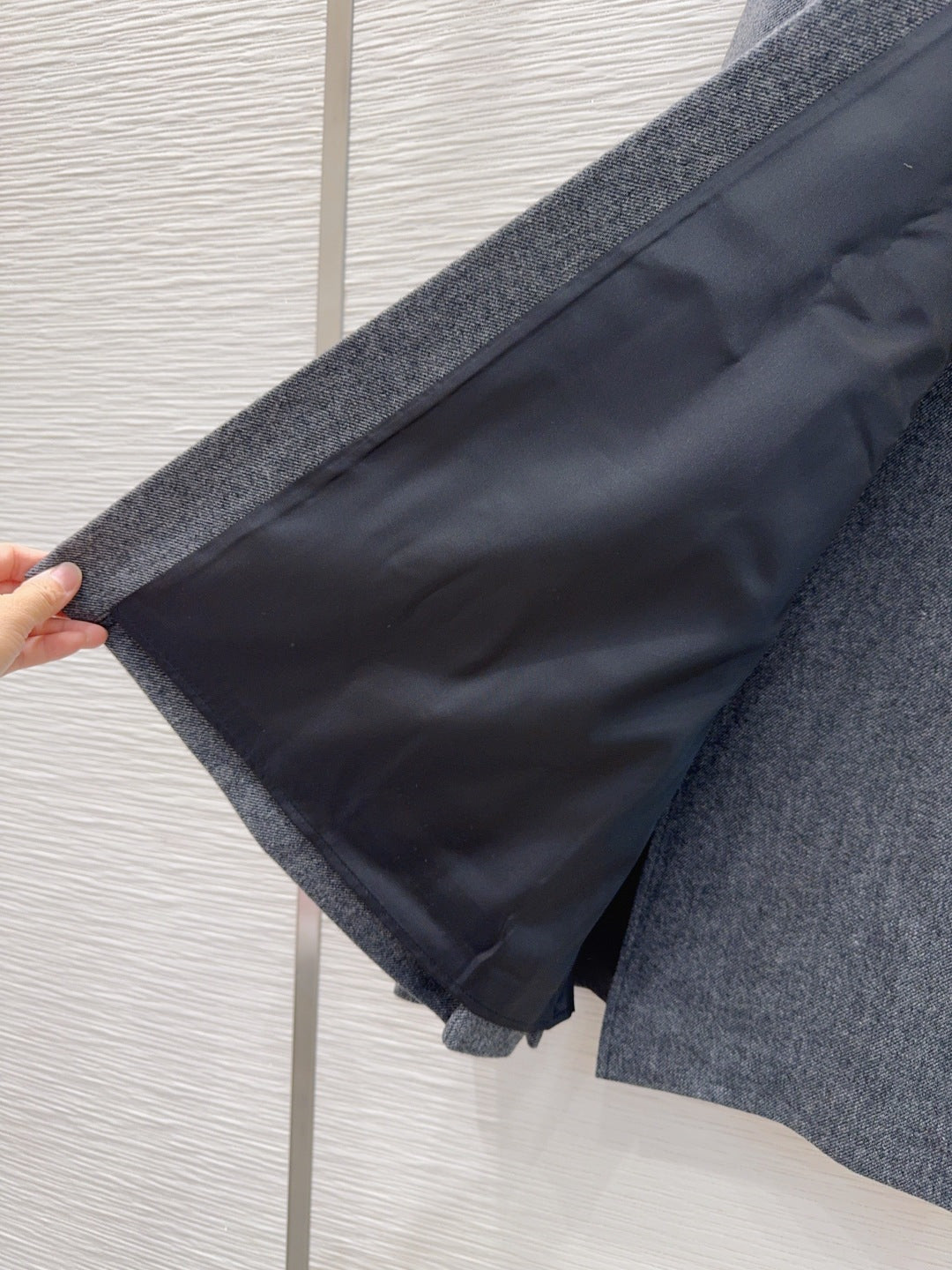 Cd**25fw new grat midi skirt