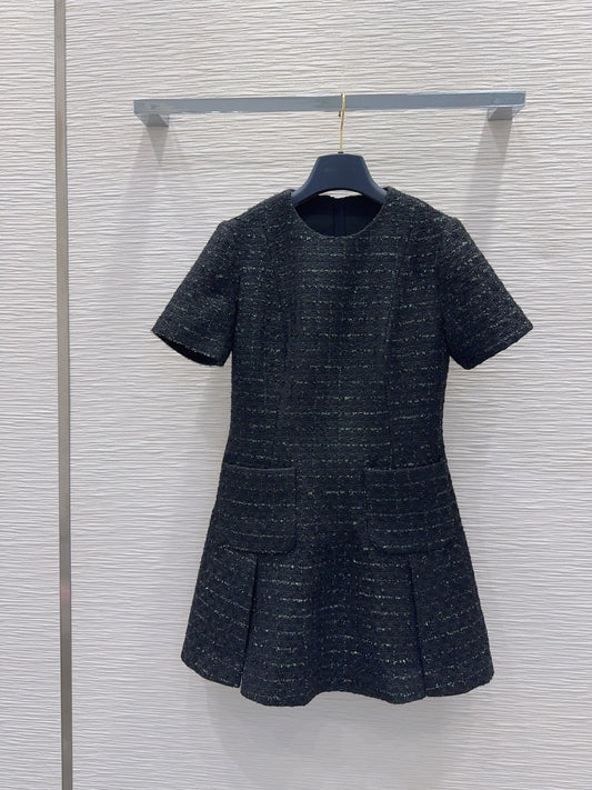 Lou**25fw new black dress