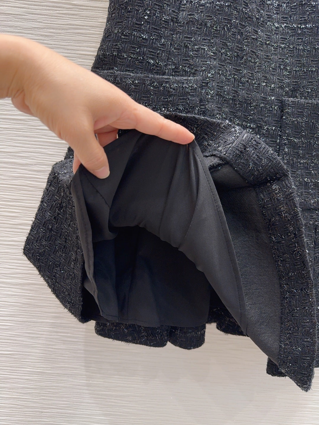 Lou**25fw new black dress