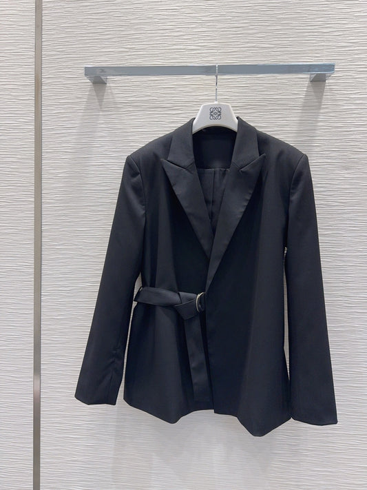 Loe** 25fw new black suit