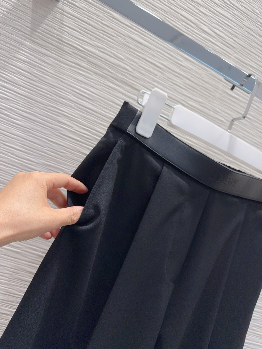 Loe** 25fw new black suit