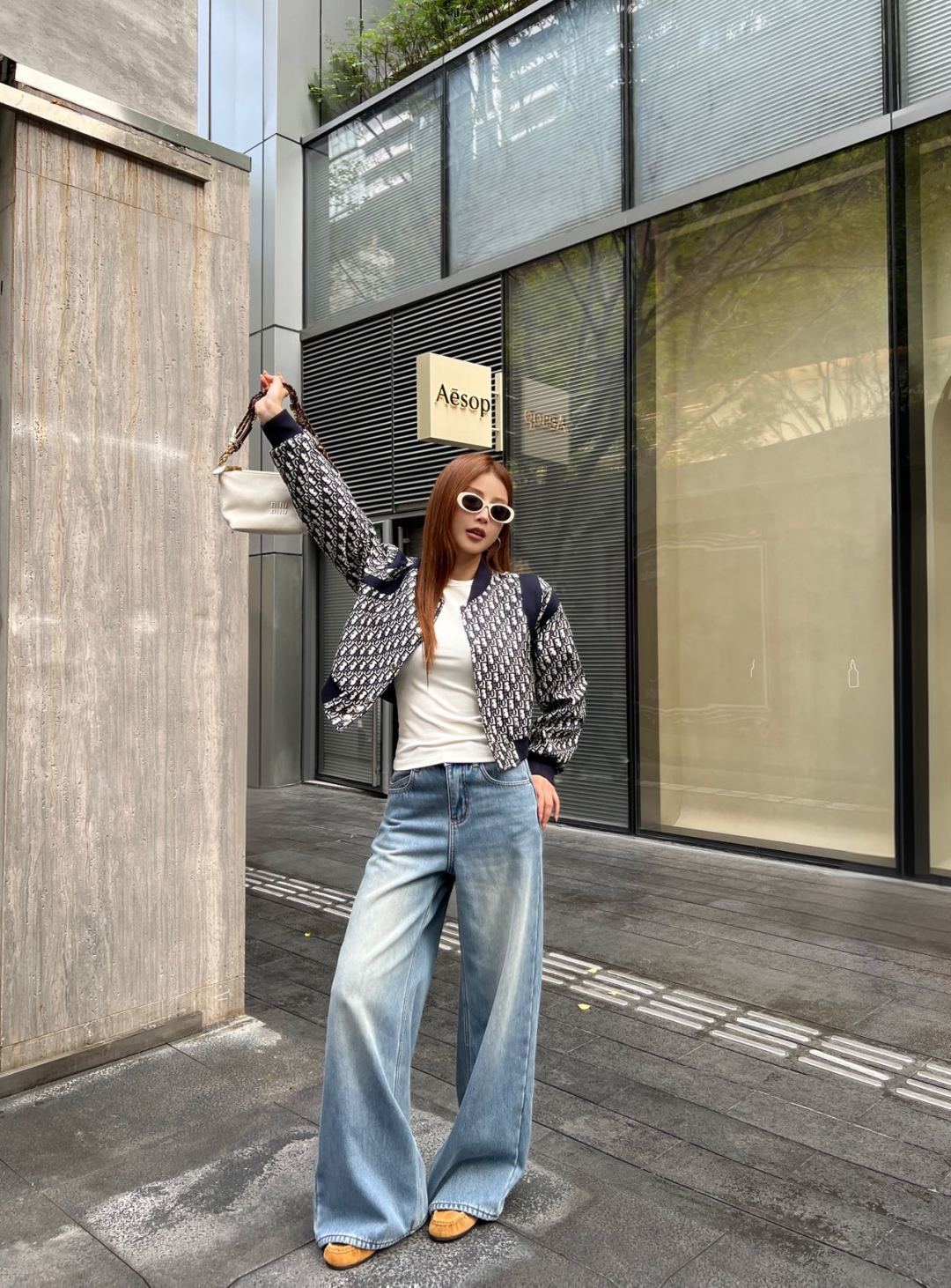 Cd**25fw new jacket in jacquard fabric