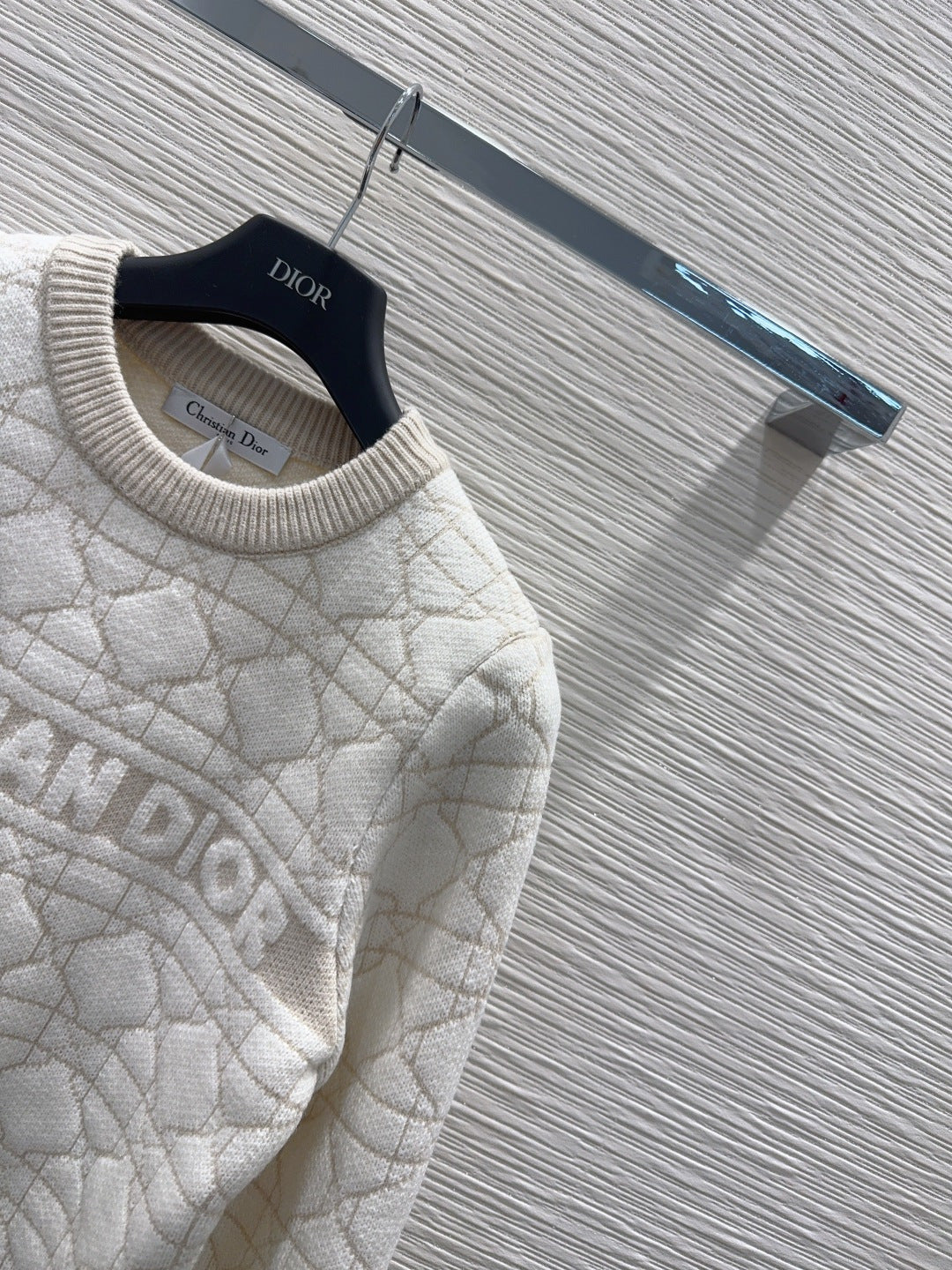 Cd**25fw new white sweater set