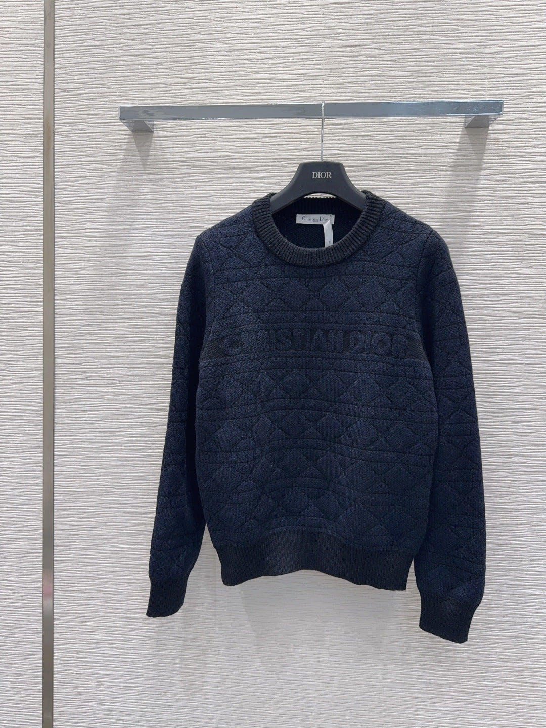 Cd**25fw new black sweater set