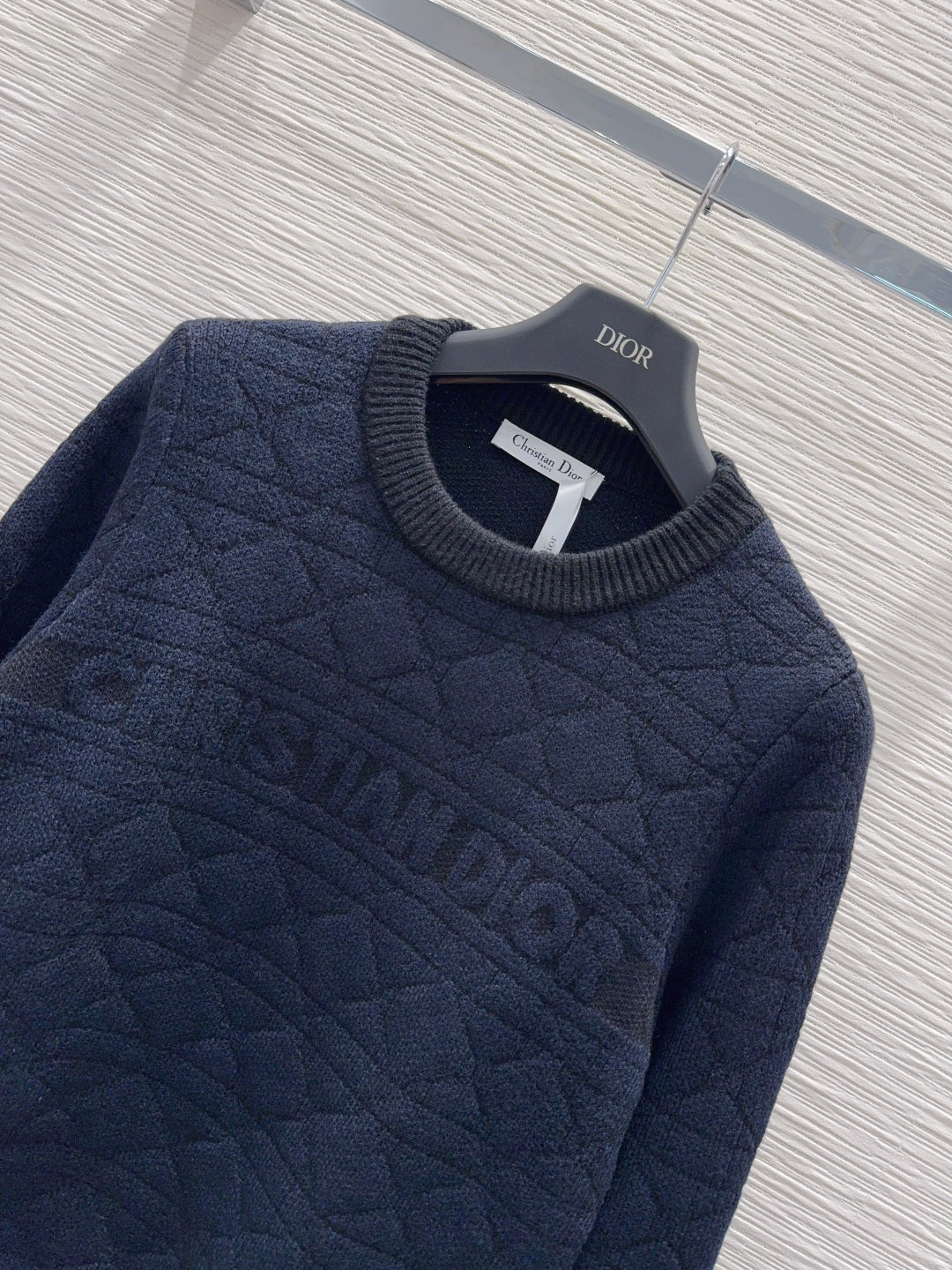 Cd**25fw new black sweater set