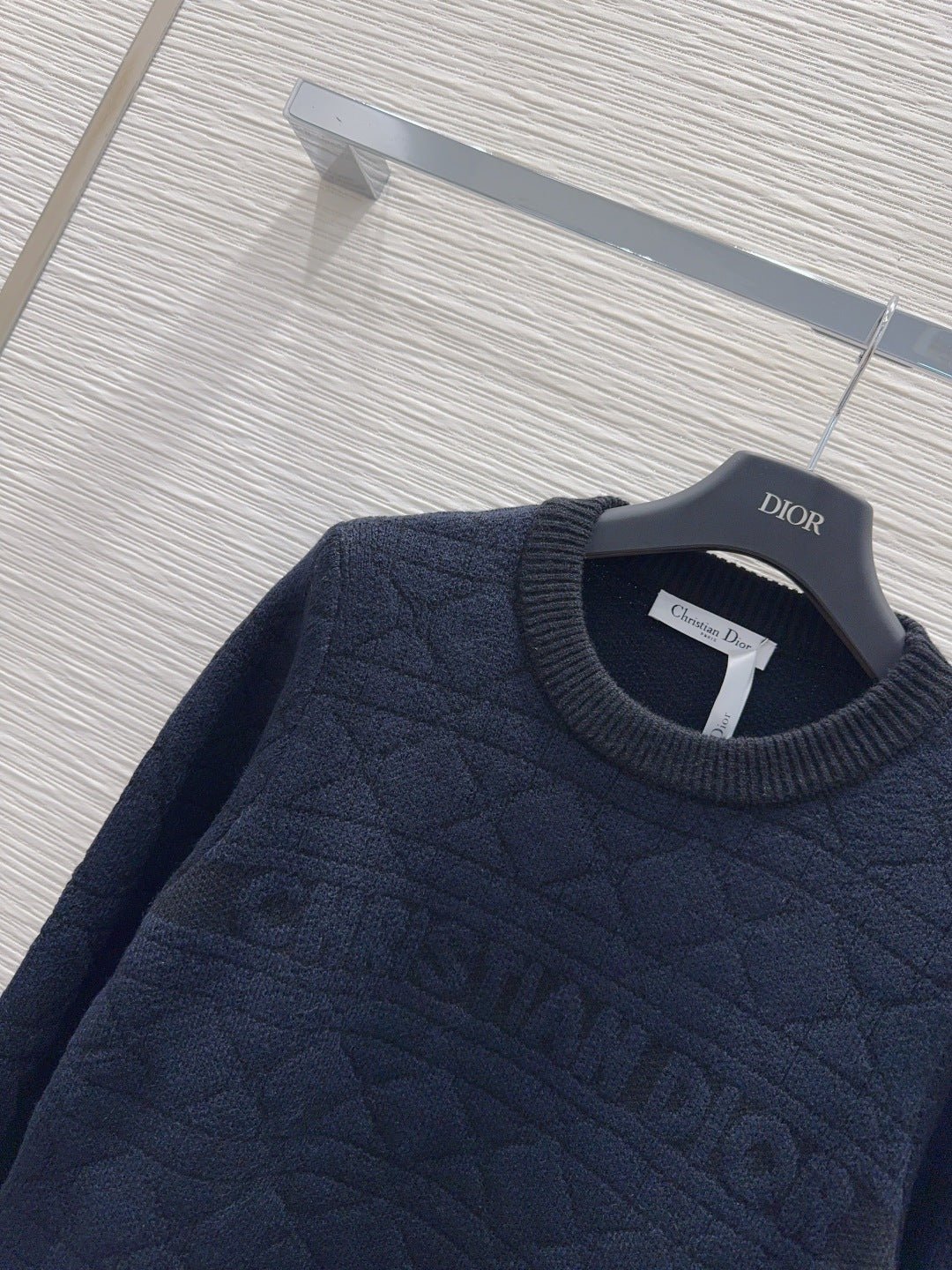 Cd**25fw new black sweater set