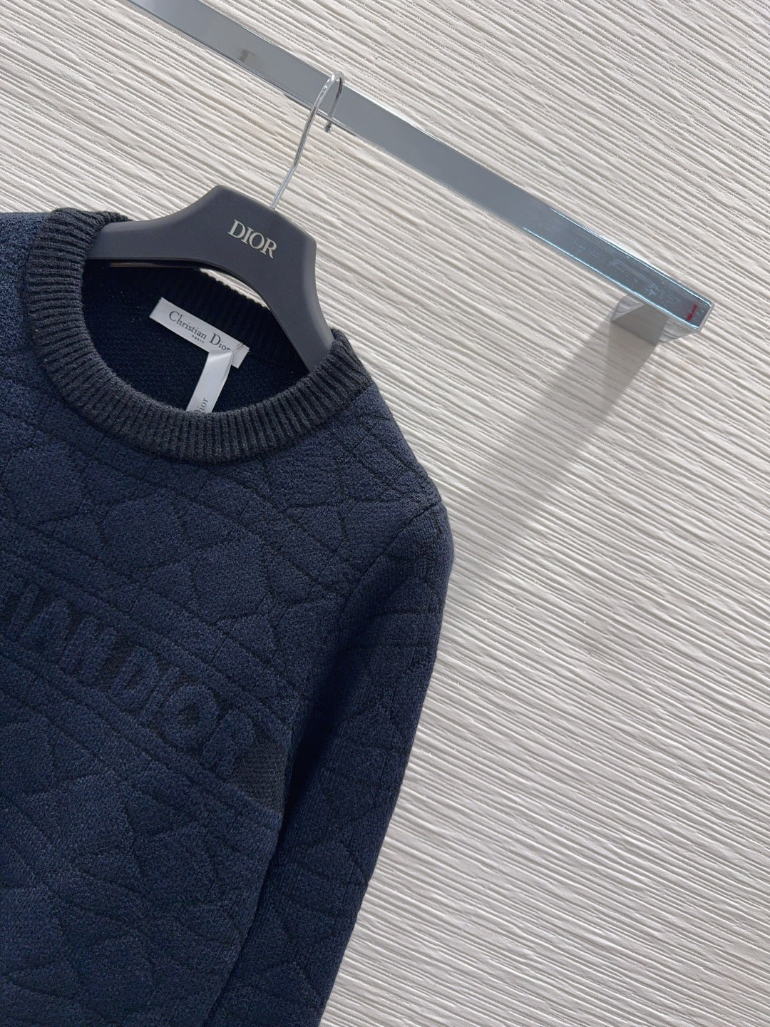 Cd**25fw new black sweater set