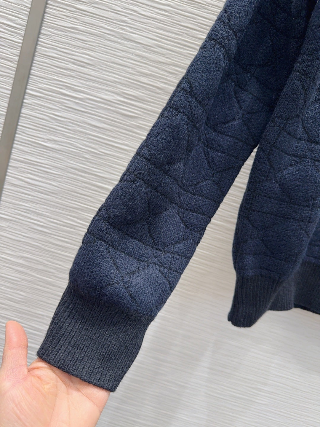 Cd**25fw new black sweater set