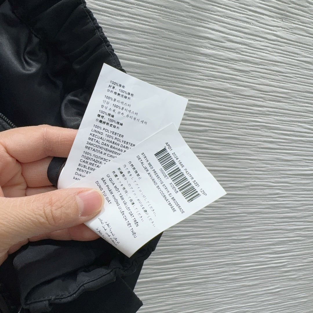 Pra**25fw new black suit