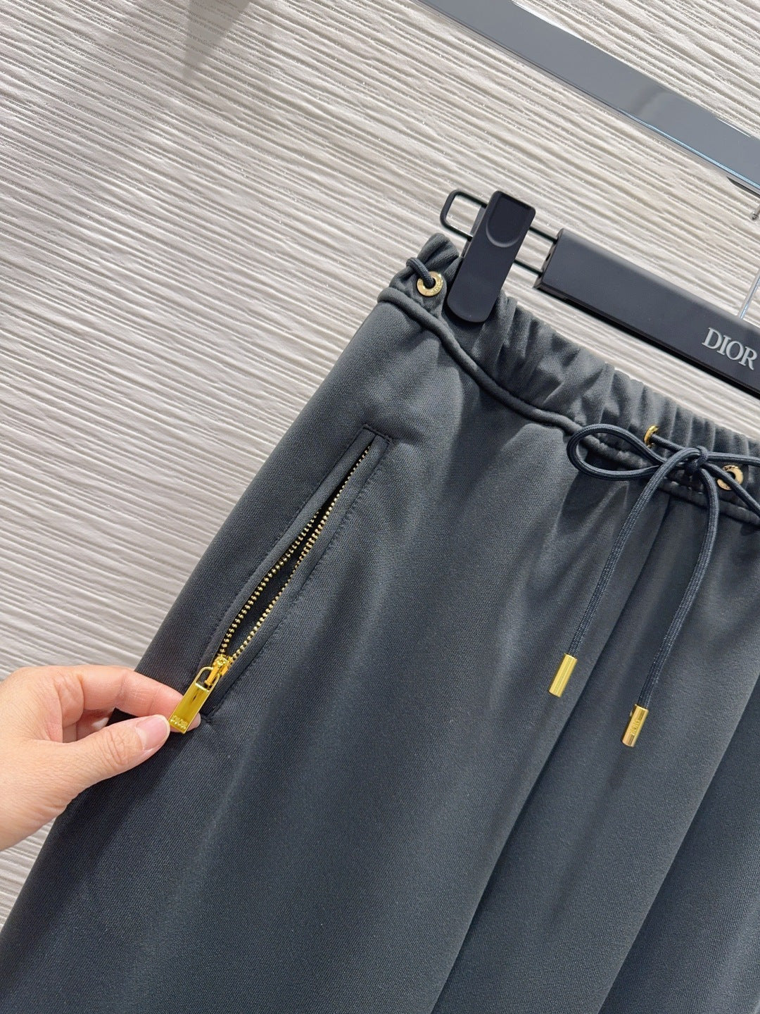 Cd**25fw new black sweater set