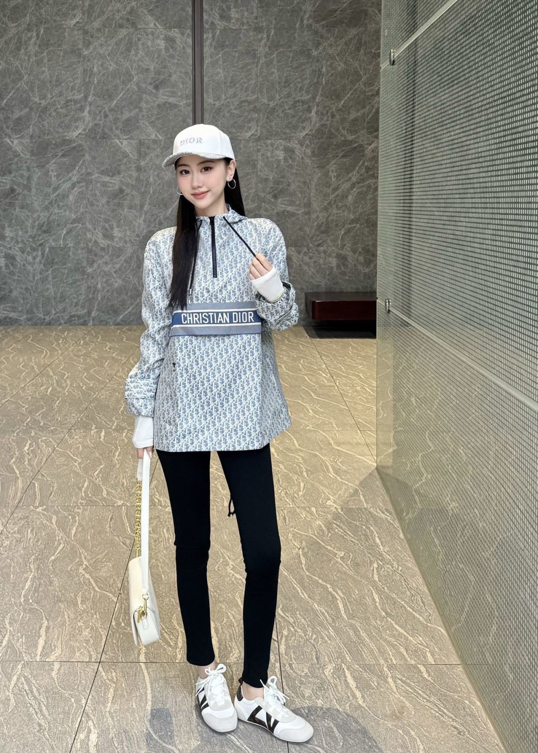 Lou**25fw New mid-high waist stretch leggings/yoga pants