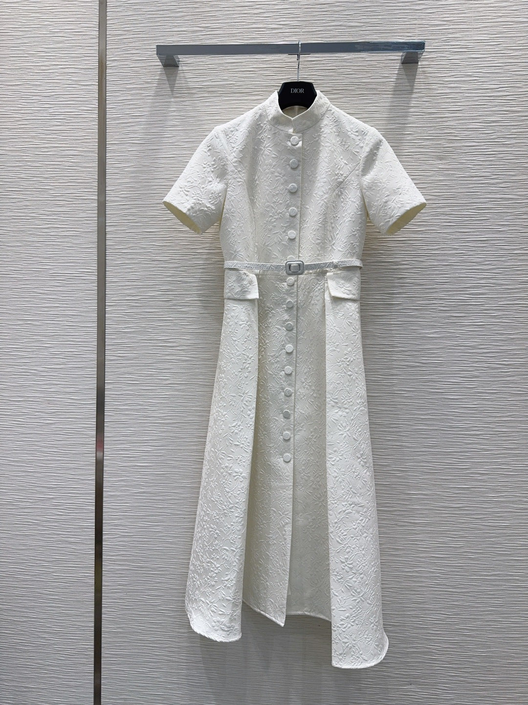 Cd**25fw new white maxi dress