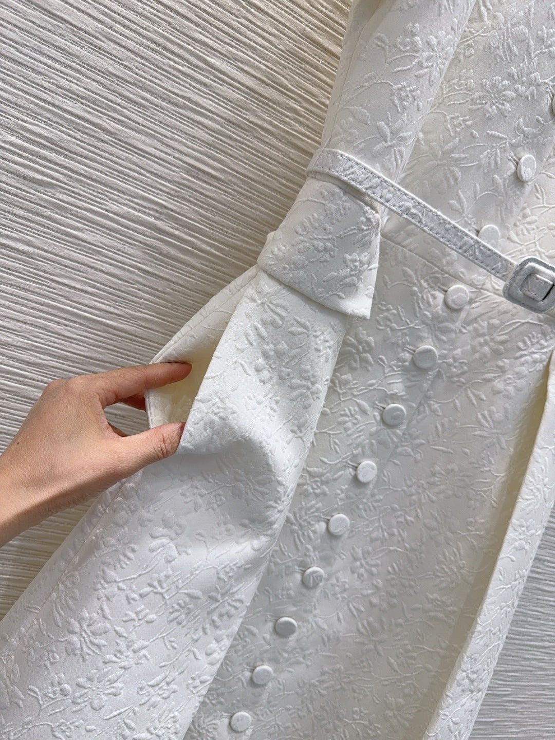 Cd**25fw new white maxi dress