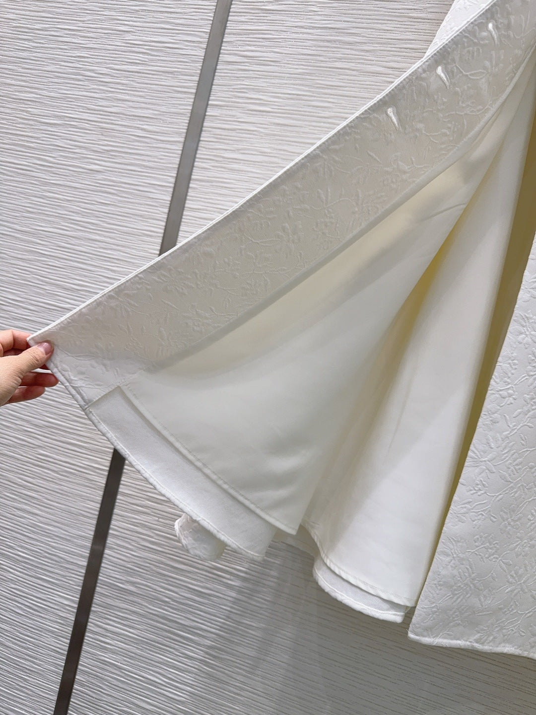 Cd**25fw new white maxi dress