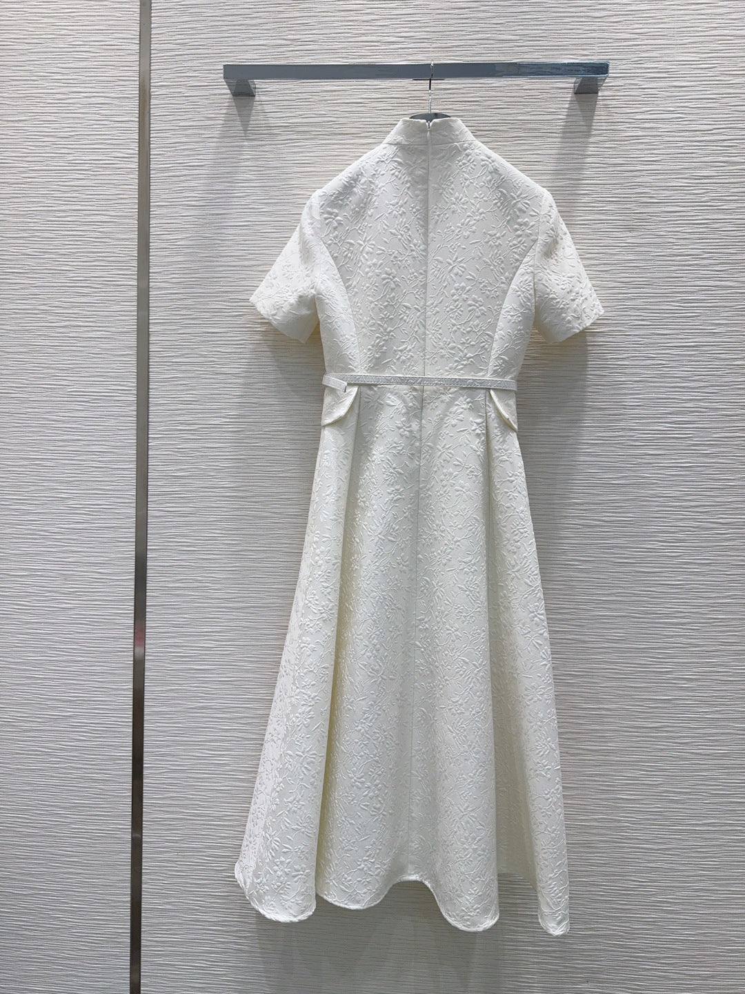 Cd**25fw new white maxi dress