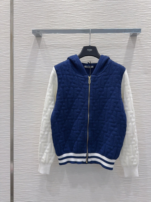 Fen**25fw new classic cardigan sweater set