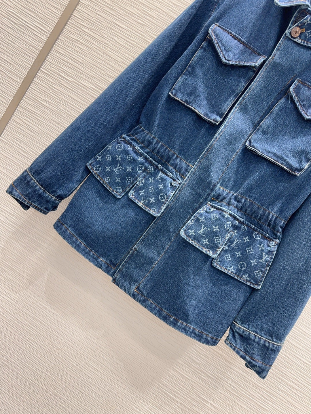 Lou**25fw New denim suit