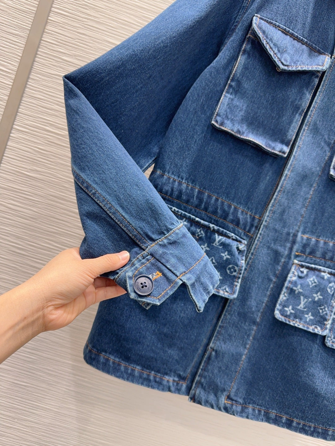 Lou**25fw New denim suit