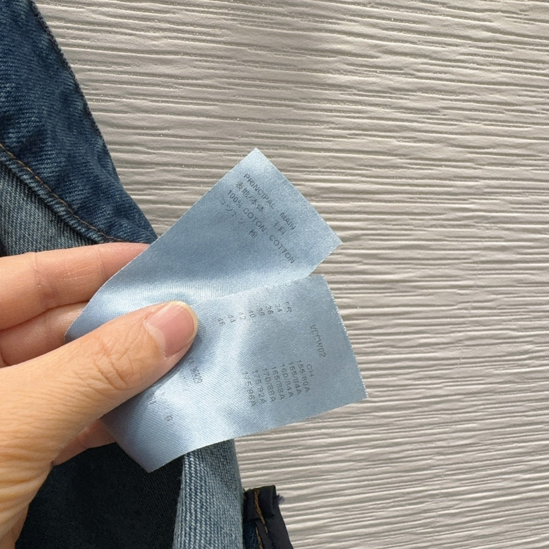 Lou**25fw new denim mini skirt