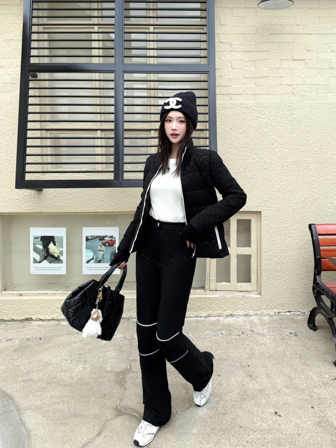 Cha**25fw new down jacket set