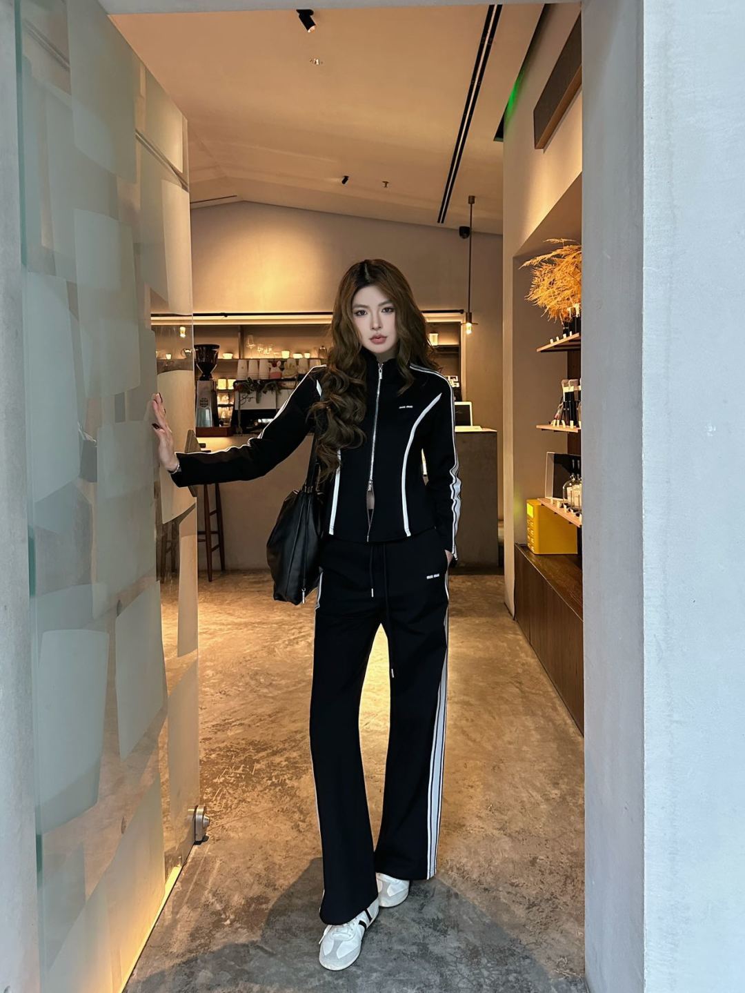 Mu 25fw new Autumn/Winter Style High-End Sporty Casual Suit