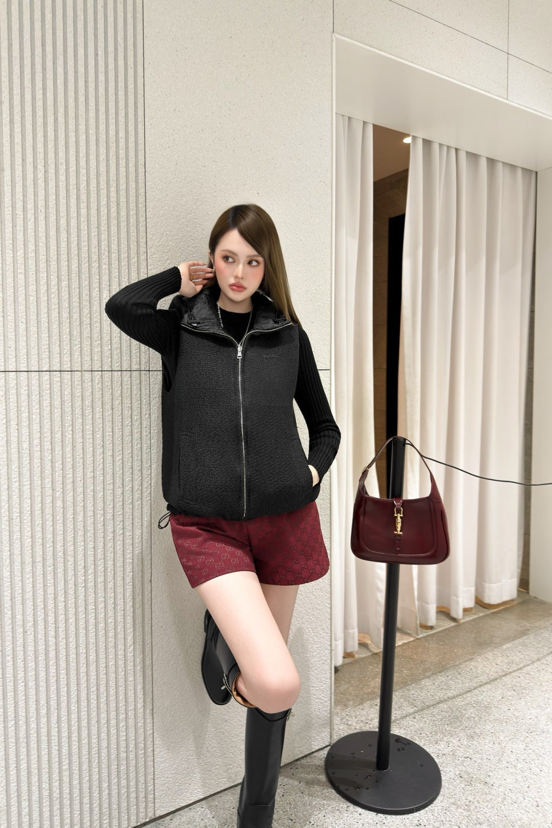 Gu 25fw new double-sided down jacket