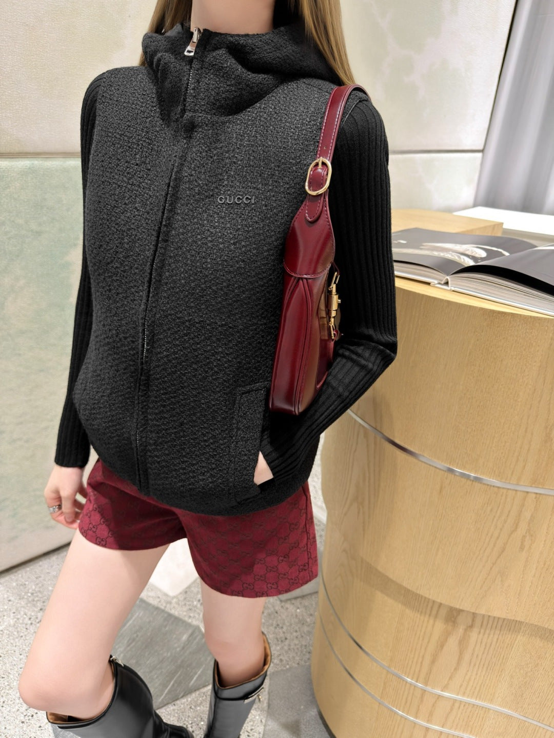 Gu 25fw new double-sided down jacket