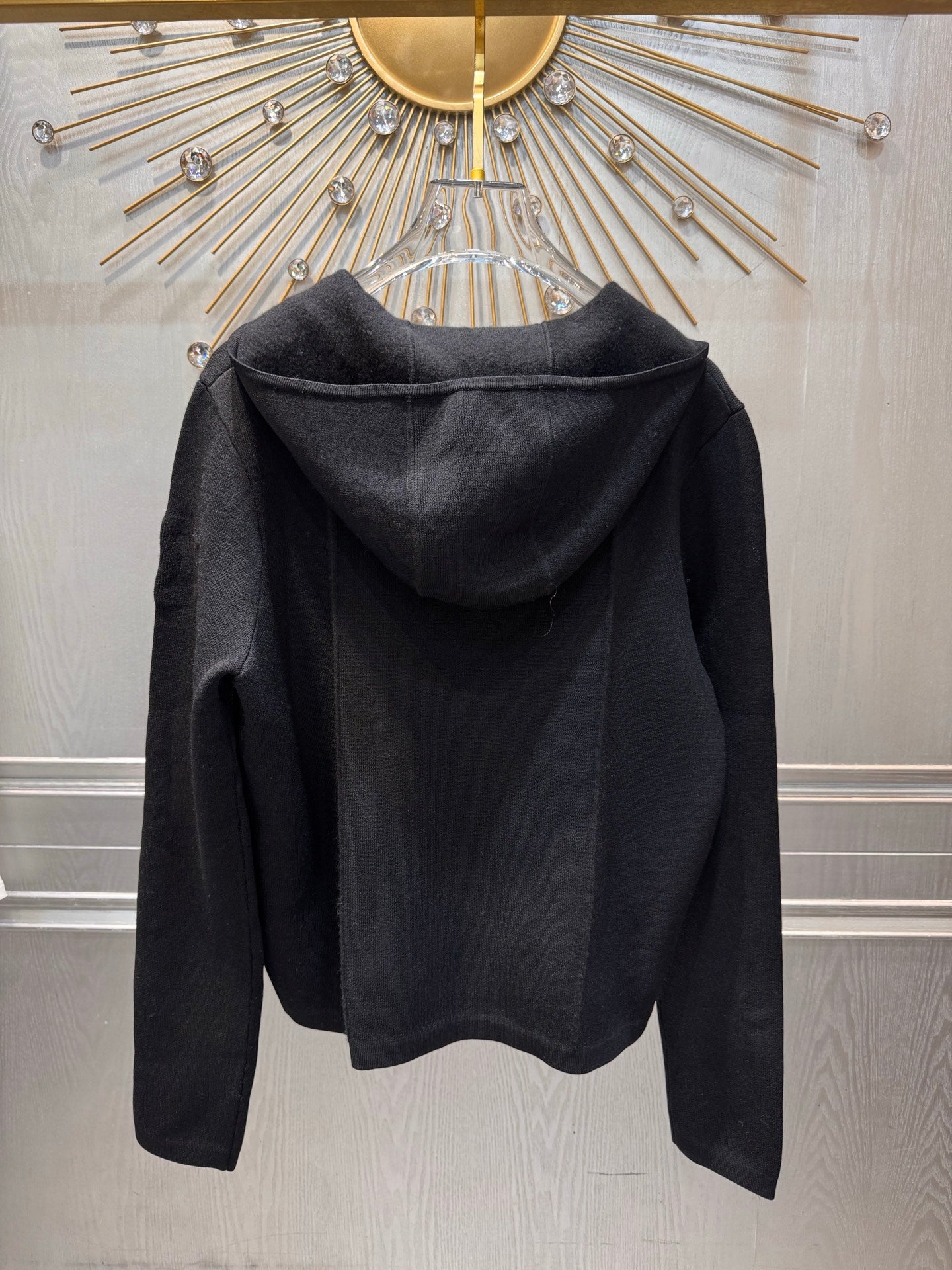 Cha**25fw Ski series hooded cardigan