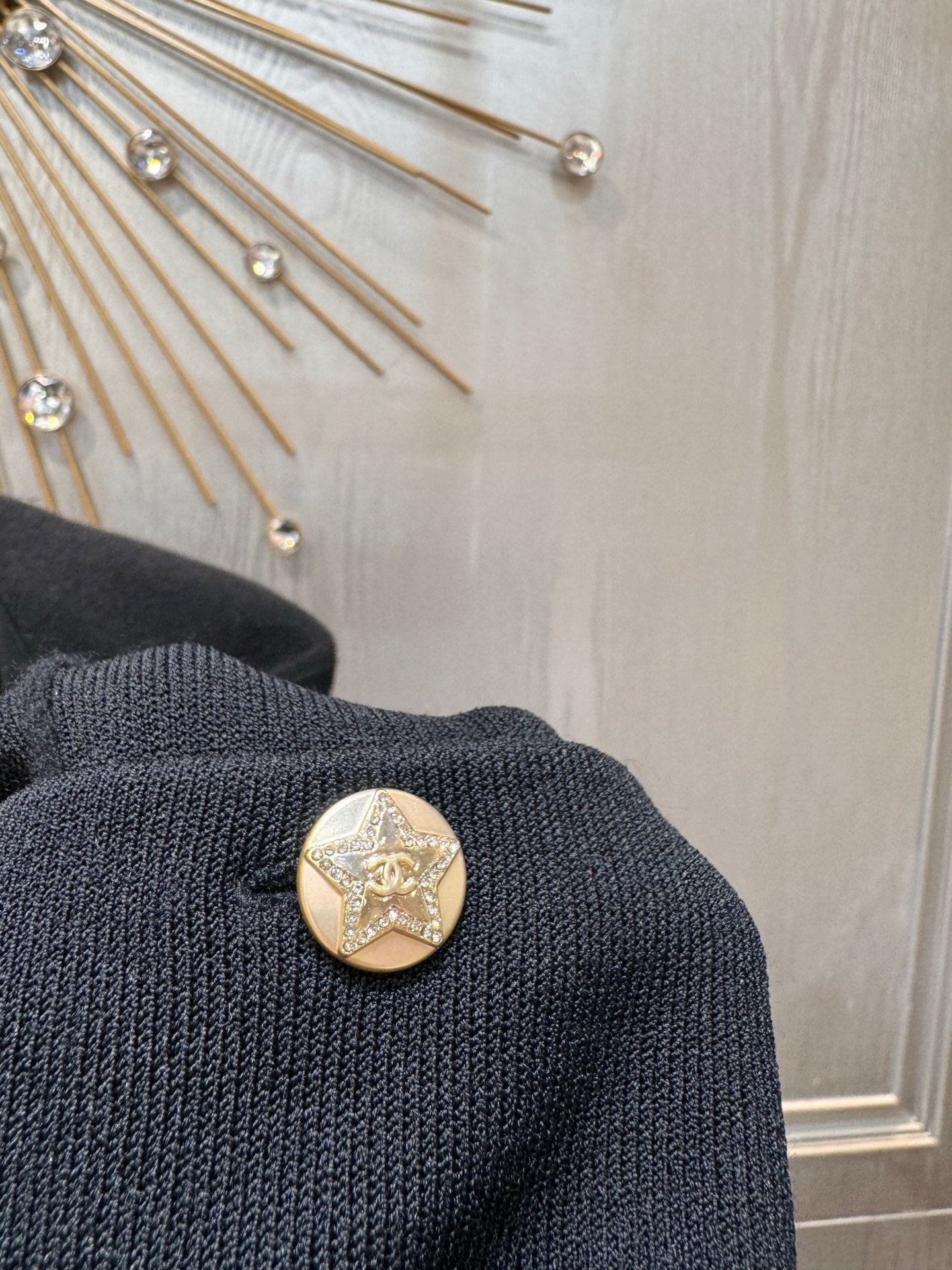 Cha**25fw Ski series hooded cardigan