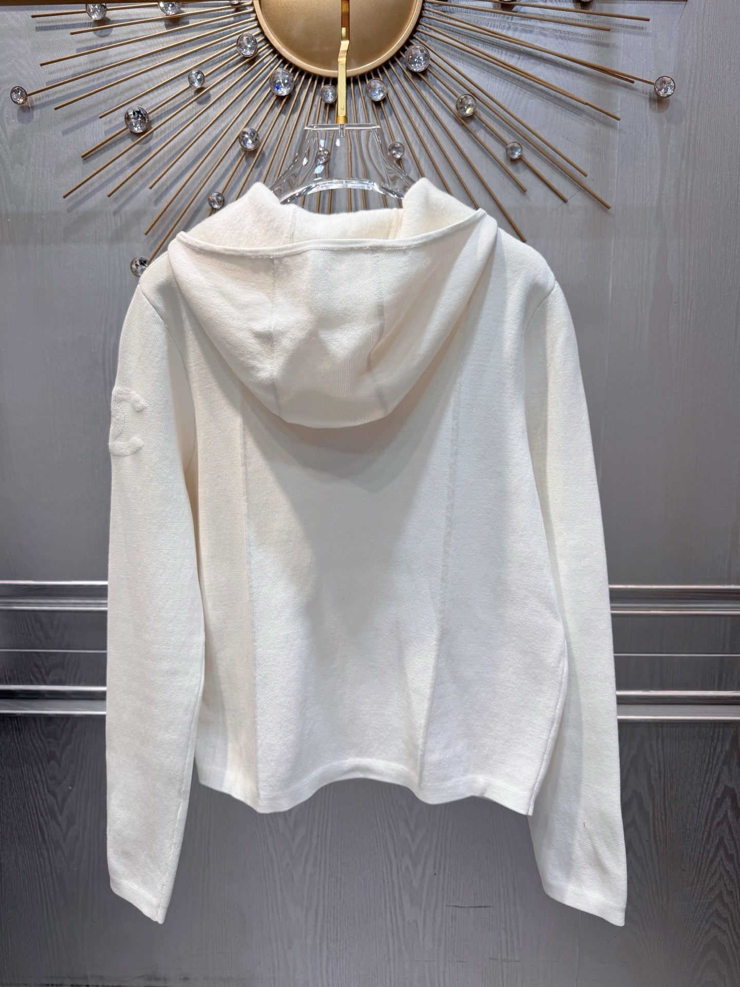 Cha**25fw Ski series hooded cardigan