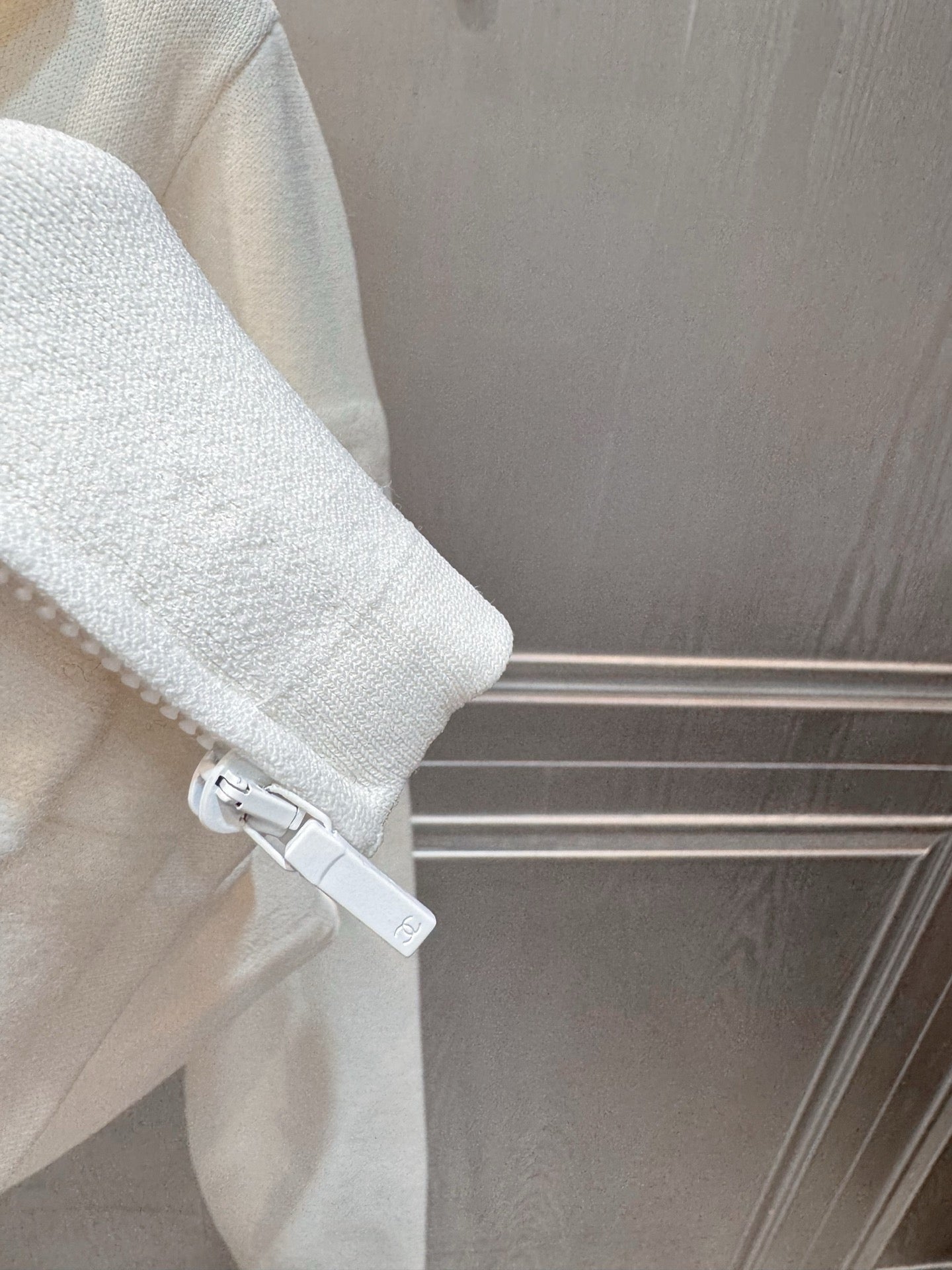 Cha**25fw Ski series hooded cardigan