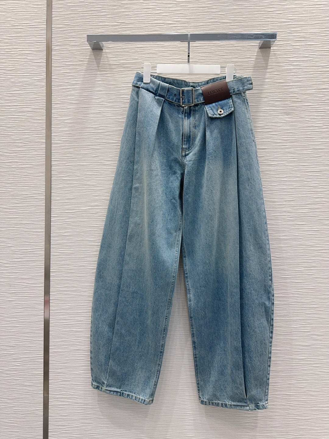 Loe*25fw new denim trousers