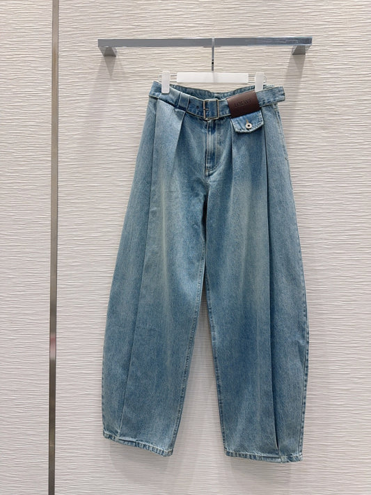 Loe*25fw new denim trousers
