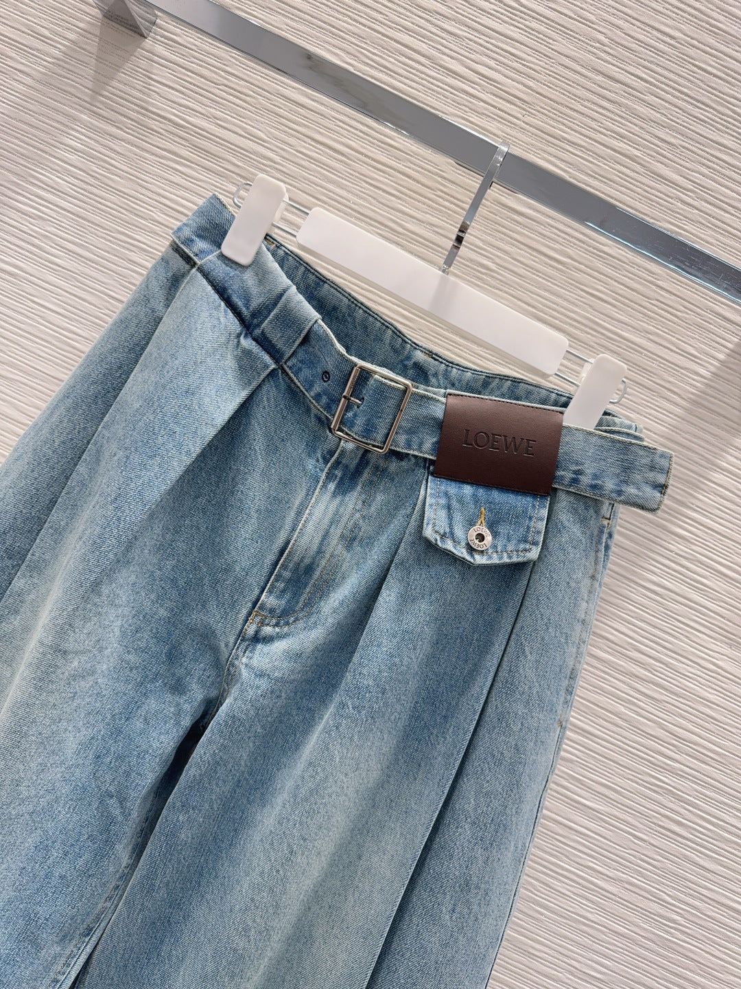Loe*25fw new denim trousers
