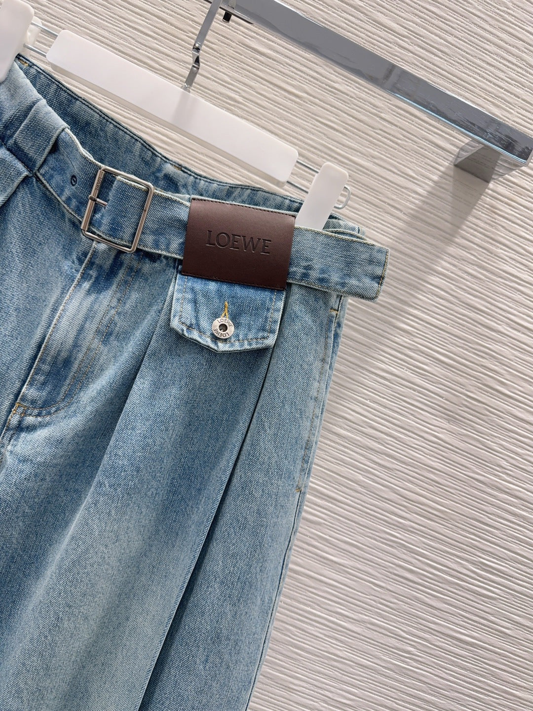 Loe*25fw new denim trousers