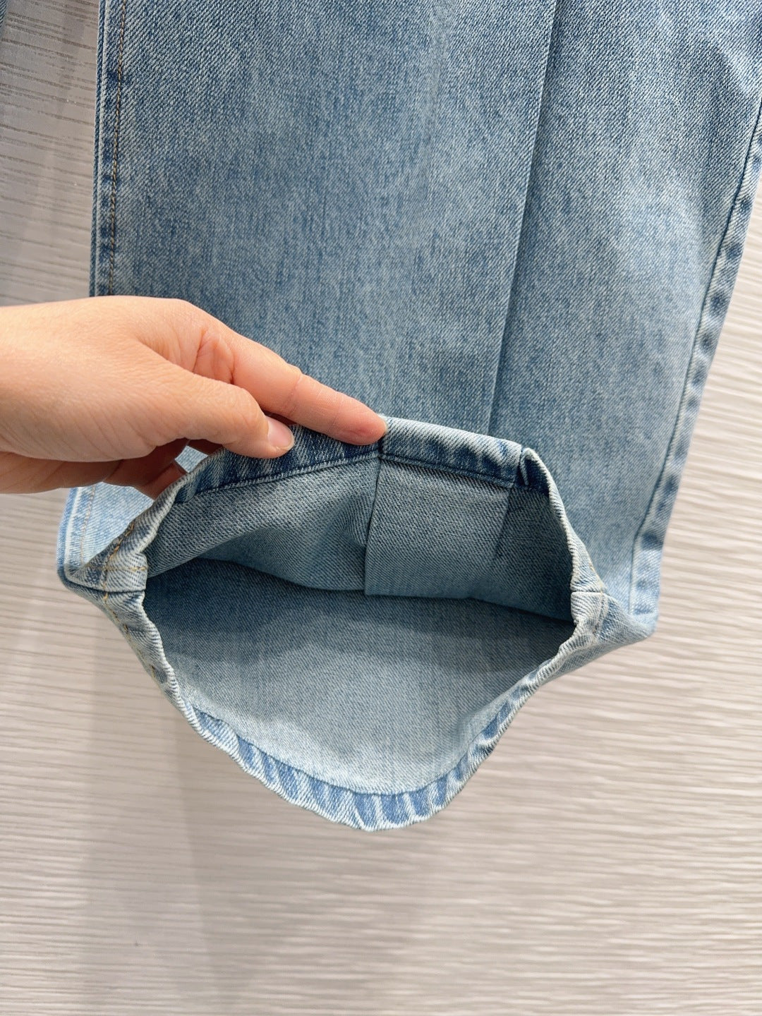 Loe*25fw new denim trousers