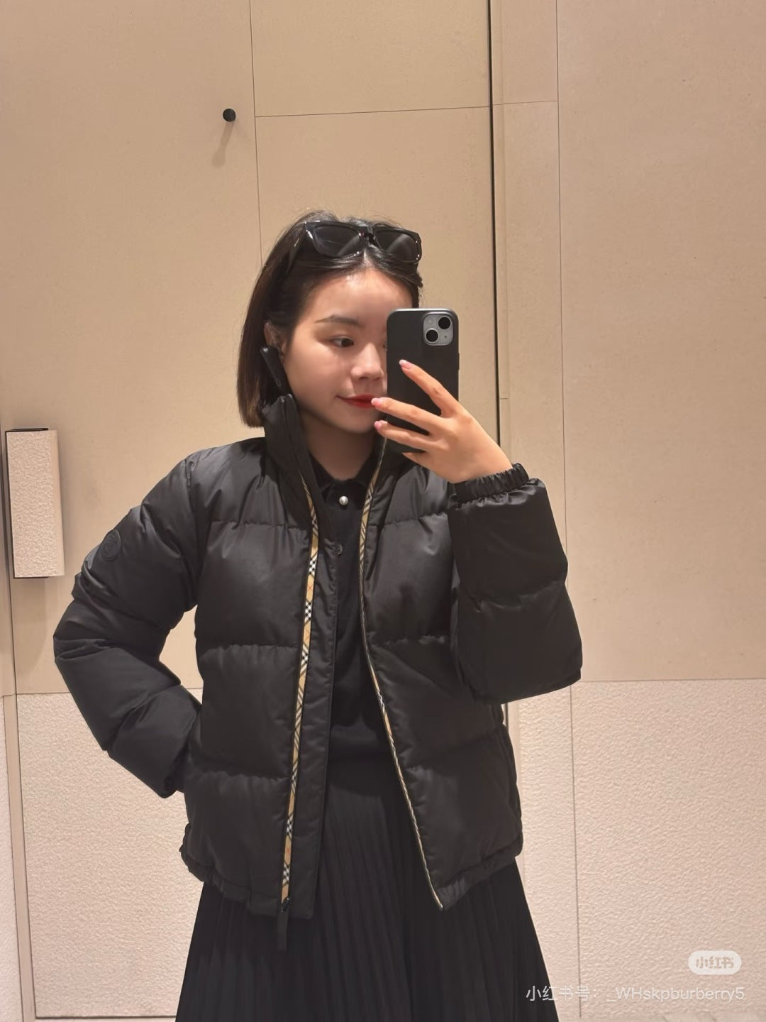 Bube**25fw new  black down jacket