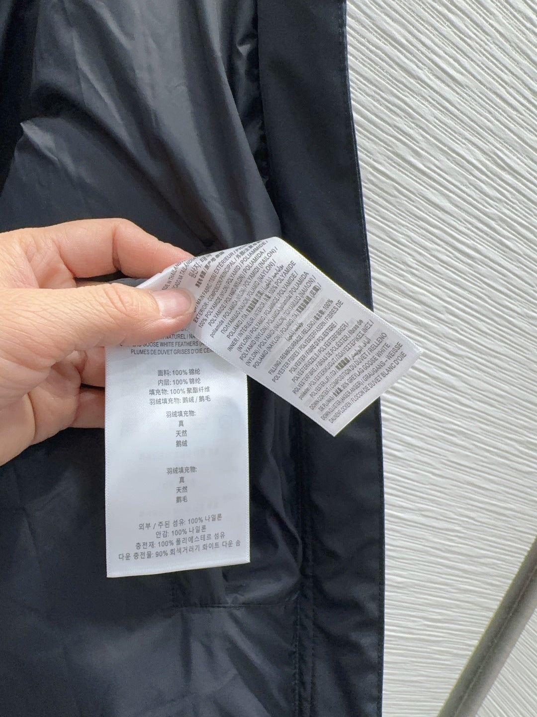 Bube**25fw new  black down jacket