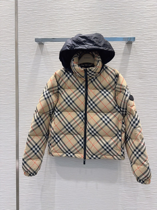 Bube**25fw new  diamond pattern down jacket