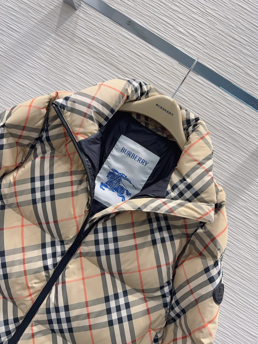 Bube**25fw new  diamond pattern down jacket
