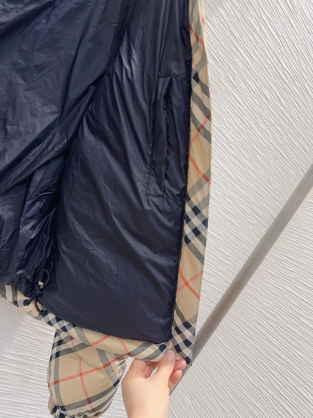 Bube**25fw new  diamond pattern down jacket