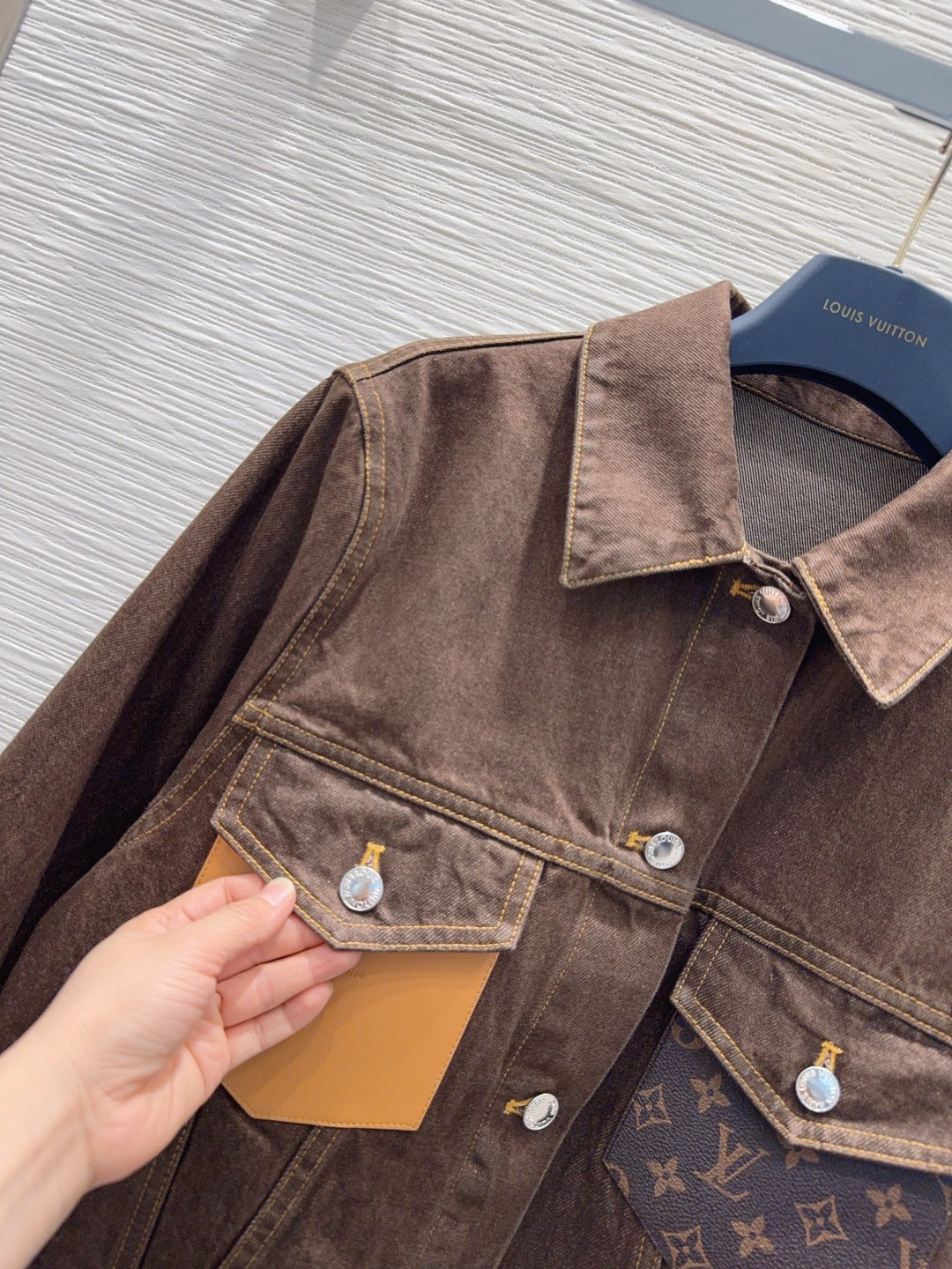 Lou**25fw new denim suit