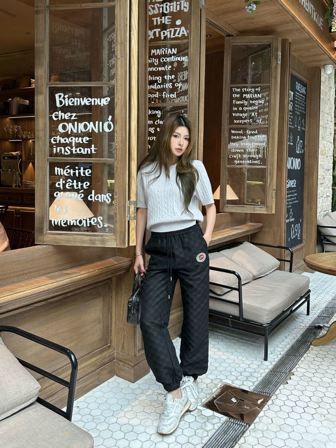 Gq 25fw   casual and versatile jogger pants