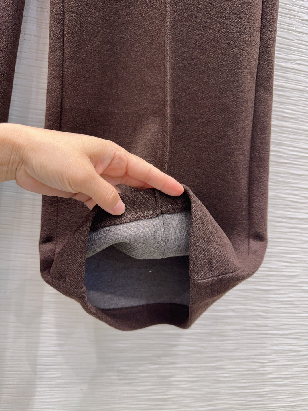 Cha 25fw drawstring wide-leg casual pants