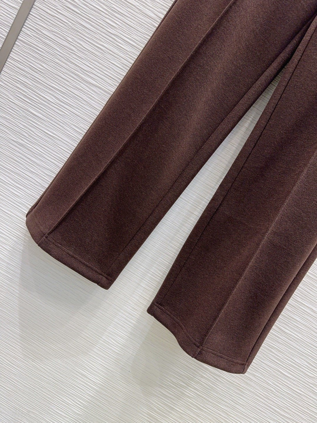 Cha 25fw drawstring wide-leg casual pants