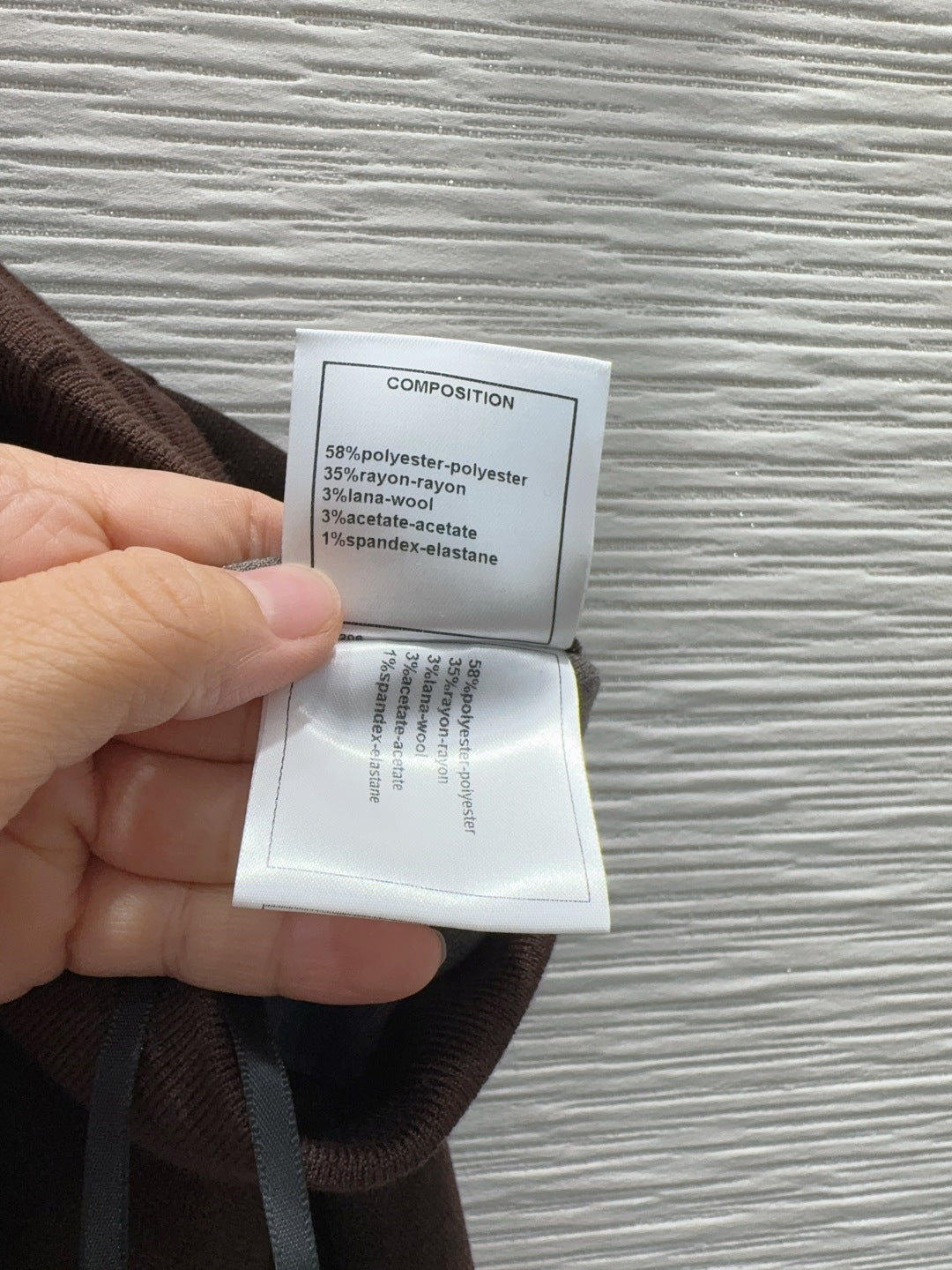 Cha 25fw drawstring wide-leg casual pants